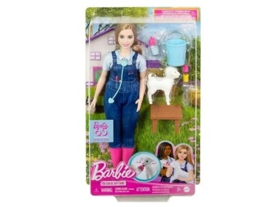 Barbie Kariera. Lalka Weterynarka na farmie