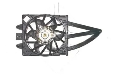 Вентилятор радіатора з рама 47240 nrf fiat panda фото №1