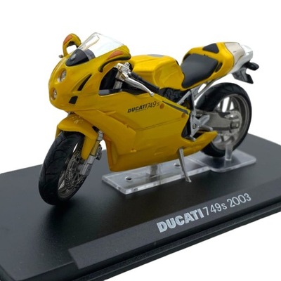 MOTOCYKL DUCATI 749s 2009 - ATLAS 1/24 metal