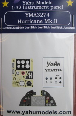 1:32 Hurricane Mk.II panel Yahu Models YMA3274