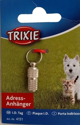 Trixie | Adresówka | Metalowa z karteczką - Mała 1 szt.