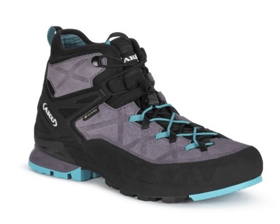 Buty Aku Rock DFS Mid GTX light grey/turquoi- 37,5