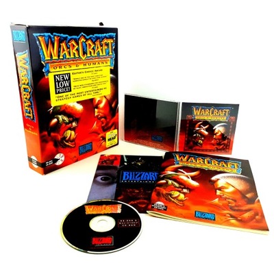 WARCRAFT 1 I BIG BOX KOLEKCJONERSKI PC