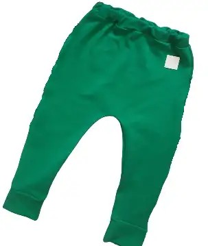 Spodnie baggy zielone rozmiar 86