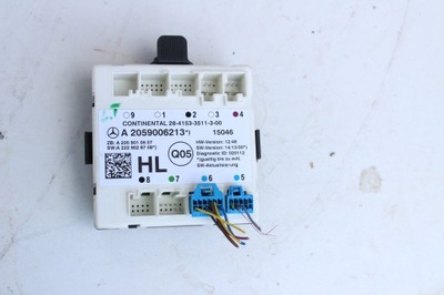 Модуль блок керування двері l.t a2059006213 mercedes фото №1