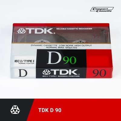 Kaseta magnetofonowa TDK D 90