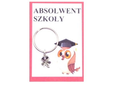 BRELOK ABSOLWENT SZKOŁY KLASA UCZEŃ