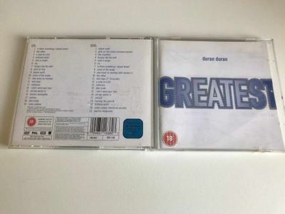 CD + DVD Duran Duran Greatest STAN 5/6