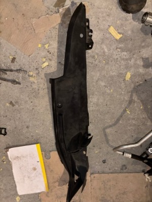 Lexus rx iv 450h 2015+ защита крыла левая 53808-48070 фото №1