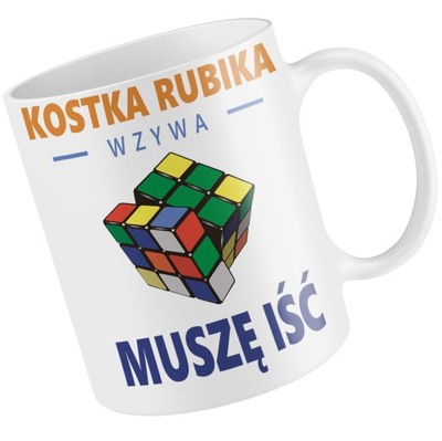 KUBEK KOSTKA RUBIKA MUSZĘ IŚĆ