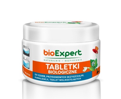 BioExpert tabletki biologiczne do szamb 6szt.