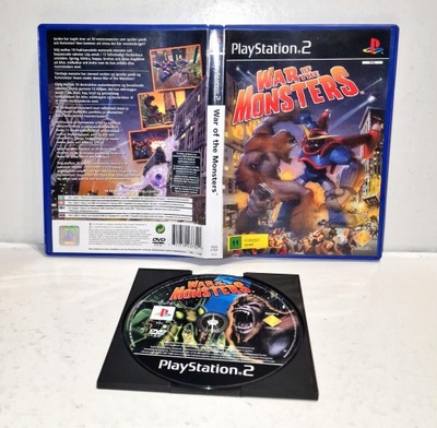 Gra WAR OF THE MONSTERS PS2 PŁYTA BDB