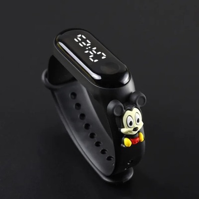 Opaska Smartwatch dla dzieci Myszka Miki Czarny