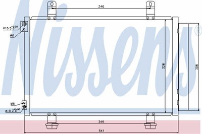 AUŠINTUVAS KONDICIONAVIMO NISSENS 940079 