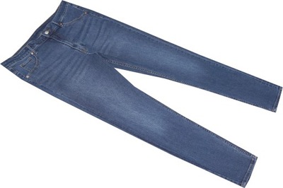 H&M_46_SPODNIE jeans Z ELASTANEM rurki V578