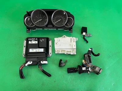 Бортовой компьютер набор иммобилайзер запуск r2bg18881d mazda 6 ii gh lift 2.2 mzr-cd 07-12 фото №1