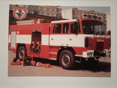 STRAŻ POŻARNA Czechy wóz strażacki TATRA 815 4x4.1