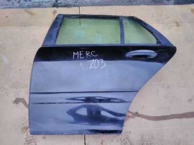 Двері ліва задні mercedes w203 фото №1