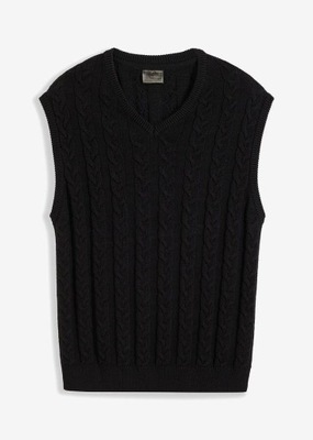 52/54 DZIANINOWA KAMIZELKA MĘSKA