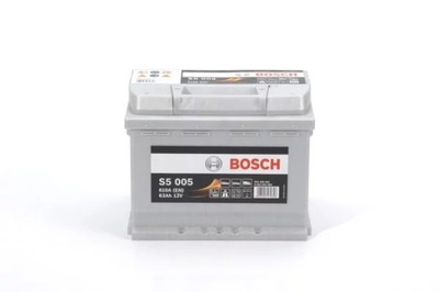 0092S50050 BATERÍA 63AH 610A SILVER S5 P+ BOSCH  