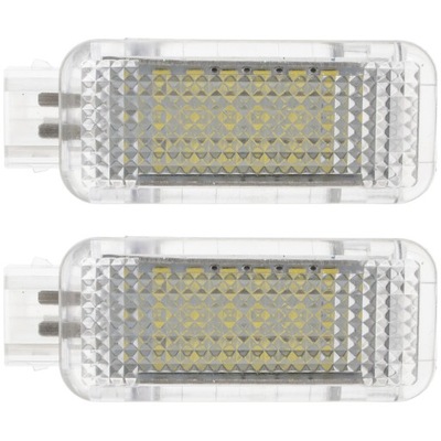 APŠVIETIMAS LED VIDAUS : AUDI A3 8P A4 B6 B7 B8 