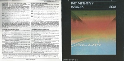Pat METHENY - works 1984 [ECM]._CD