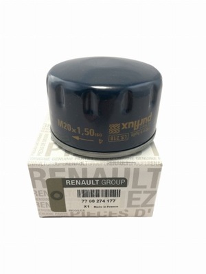 Фільтр оливи renault megane iii logan 7700274177 оригінальний номер фото №1