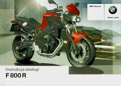 BMW F 800 R- POLSKA MANUAL MANTENIMIENTO -MOTOCYKLA  