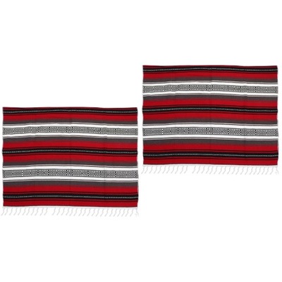 Koc Falsa Meksykański koce w stylu Serape Sofa