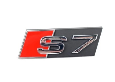 EMBLEMA INSIGNIA INSCRIPCIÓN REJILLA DE RADIADOR PARTE DELANTERA AUDI A7 S7  