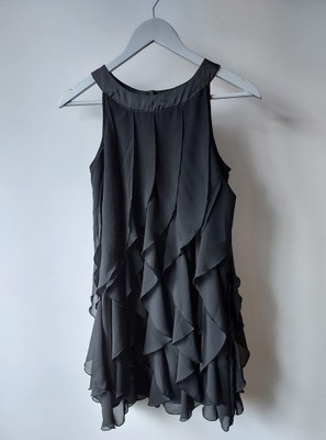 H&M szyfonowa sukienka 13-14 lat 164 cm