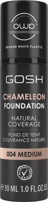 Gosh Chameleon Foundation Podkład adaptujący się do skóry - 004 MEDIUM 30ml