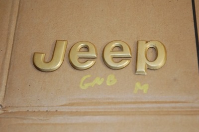 EMBLEMA INSIGNIA METÁLICO JEEP - GRAND CHEROKEE XJ ZJ WJ  