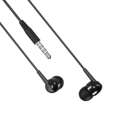 XO Słuchawki przewodowe z kablem do słuchania muzyki z telefonu jack 3,5mm