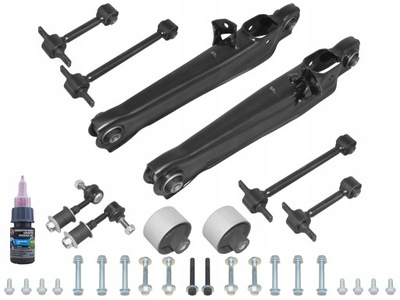 Важіль втулка болти задня mitsubishi carisma 99-06r фото №1