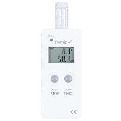 Rejestrator temperatury i wilgotności TERMIO+S