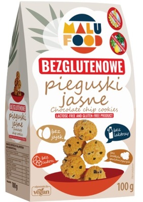 MALU PIEGUSKI JASNE CIASTKA BEZ CUKRU GLUTENU