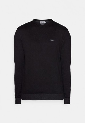 Calvin Klein pánsky sveter s prímesou hodvábu K10K112742