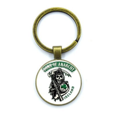 SONS OF ANARCHY LOGOTIPO KEY CHAIN KEY RING FREEDOM SYMBOL PENDANT АНАРХИЯ  