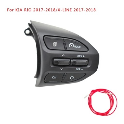 For Kia RIO K2 Picanto 2017 2018 RIO X LINE Steering Wheel Buttons P~68607