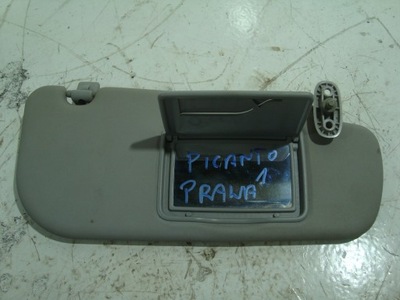 Солнцезащитная левая правая комплект picanto i 03- фото №1