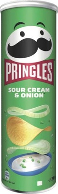 PRINGLES CHIPSY SOUR CREAM&ONION 165G