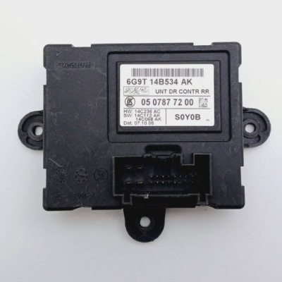 Модуль блок керування двері лівий задня ford galaxy 6g9t14b534ak nr392 фото №1