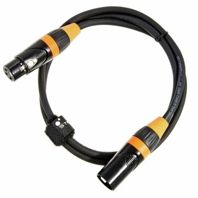 Kabel DMX Stairville PDC3CC 1m 3 pin