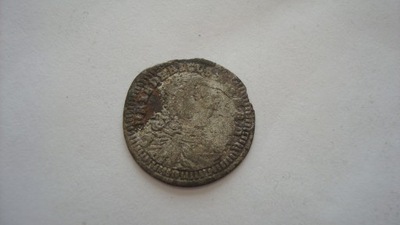 Moneta 1 krajcar 1750 Fryderyk II