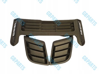 Комплект решётка i заглушки капот dodge ram sport 19- фото №1