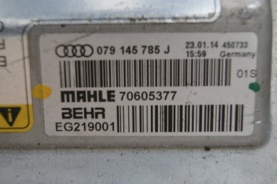 Audi a8 d4 4.0 tfsi 13- интеркулер 079145785j фото №1