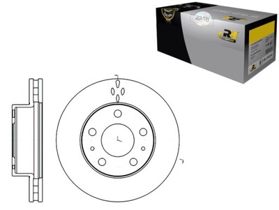 DISCOS DE FRENADO 2 PIEZAS 300X32 V 5-OTW FIAT DUCATO 0  