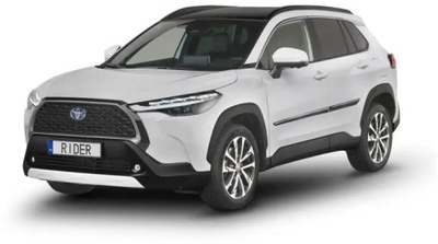 Toyota corolla cross 2020- накладки бічний двері фото №1