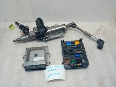 Opel corsa f бортовий комп'ютер 1.2 thp набір стартовий фото №1